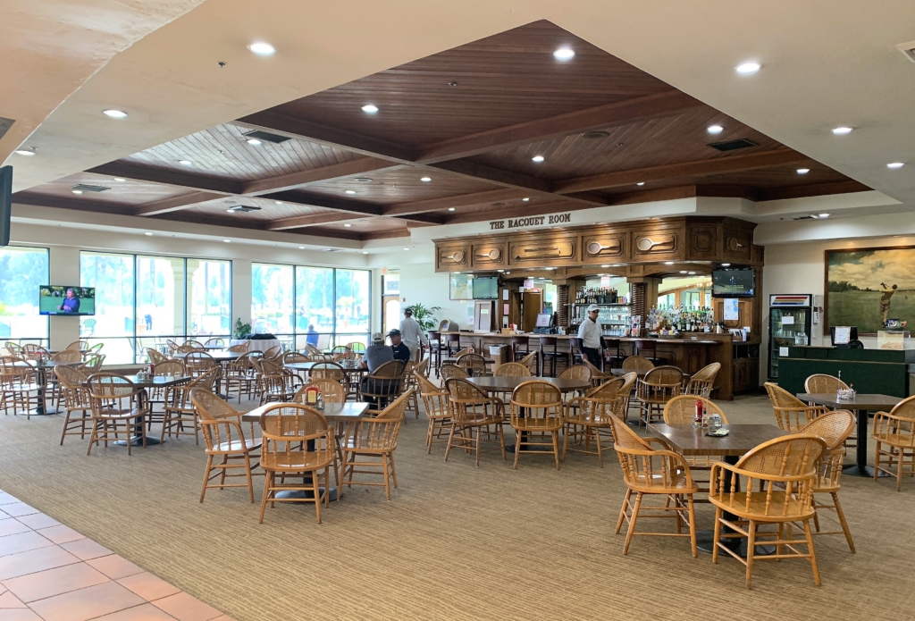 The Racquet Room Restaurant At Los Serranos Country Club